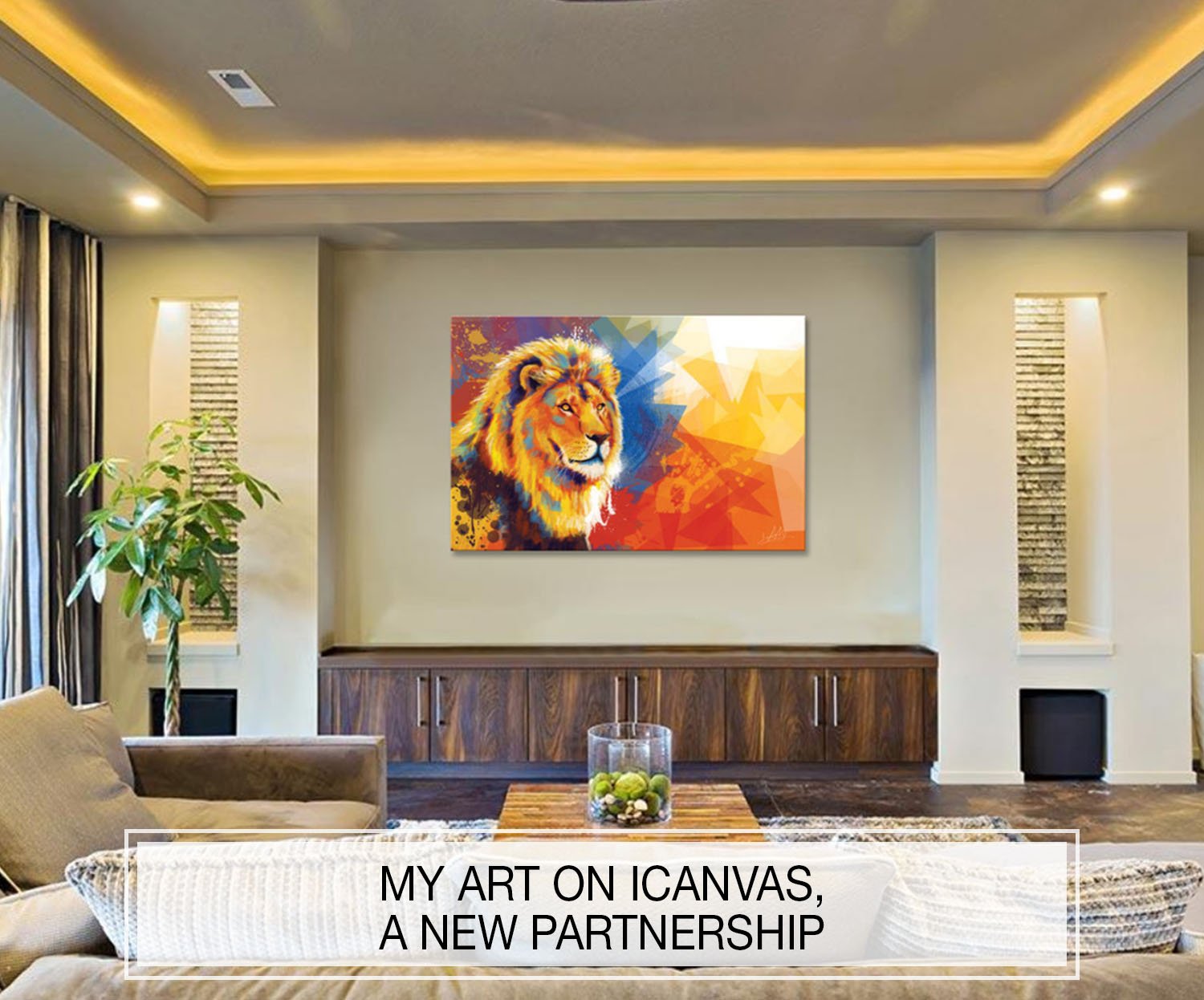 How To Hang Canvas Panels Aka Canvas Boards Flo Art Studio